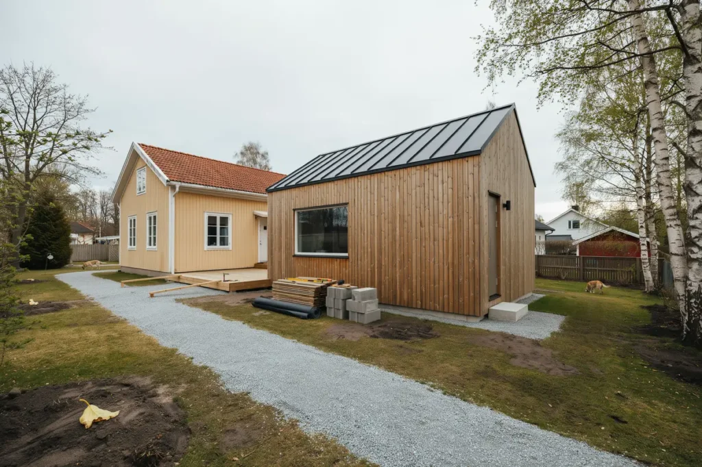 bygga attefallshus p tomten regler kostnad och smart planering f r extra yta